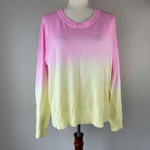 NWT Sanctuary Pink Lemonade Sweater Top Size XL